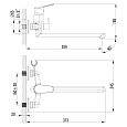 Смеситель Lemark Partner LM6551C универсальный