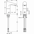 Электронный смеситель для раковины со смешиванием Ideal Standard CERAPLUS A4152AA