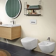 Подвесной унитаз Villeroy & Boch Subway 3.0 с микролифтом, безободковый 4670TS01