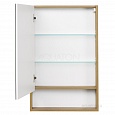 Зеркальный шкаф Aquaton Сканди 55 белый, дуб рустикальный 1A252102SDZ90