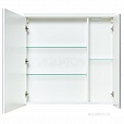 Зеркальный шкаф Aquaton Брук 80 белый 1A200602BC010