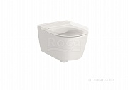 Чаша подвесного унитаза Roca Inspira Round 480, Rimless, бежевый 346528650