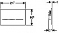 Смывная клавиша GEBERIT Sigma 80 116.090.SG.1