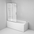 Акриловая ванна AM.PM Like 170x70, с каркасом, шторкой, душ.системой, W80ASET-170SL