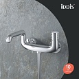 Смеситель для ванны с управлением Push Control, Twist, IDDIS, TWISBBTi02WA