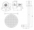 Душевая система скрытого монтажа, Esko Set_3in1