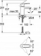 Смеситель для раковины Grohe Eurostyle Cosmopolitan 3246820E