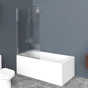 Душевая шторка на ванну BelBagno 900 UNO-V-1-90/150-P-Cr-L