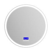 Зеркало BelBagno 700х700 со встроенным светильником 12W, 220-240V, сенсорным выключателем, bluetooth, цифровым термометром, радио SPC-RNG-700-LED-TCH-RAD