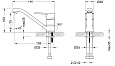 Смеситель Lemark Point LM0307C для раковины