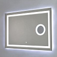 Зеркало AZARIO Оптима 915х685, LED-подсветка с диммером 2 режима, сенсорный выключатель, увеличительное зеркало (ФР-00001375)