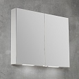 Зеркальный шкаф BelBagno 800x700 с нижней подсветкой дверей SPC-2A-DL-BL-800
