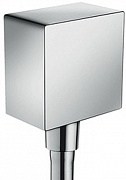 Шланговое подсоединение Hansgrohe Fixfit Square 26455000