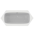 Шестиугольная ванна 190х90 см для встраиваемой установки Ideal Standard i.life T476701