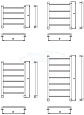Полотенцесушитель J - 500, 600