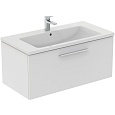 Ideal Standard i.life B Vanity раковина 100x51 см для монтажа с мебелью или соло с дизайн-сифоном, с отверстием под смеситель, с отверстием перелива. Без крепежа, рекомендуемый крепеж WW965340