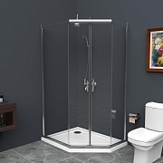 Душевой уголок BelBagno 1200*900 UNO-195-PH-2-120/90-C-Cr