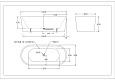 Акриловая ванна BelBagno 1800x800, BB71-1800