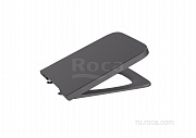 Крышка для чаши Roca Inspira Square Supralit, Soft Close, оникс 80153264B