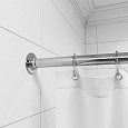 Угловой карниз для ванной комнаты, 90-180 см, глянц. хром, Elegante, IDDIS, 050A200I14