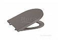 Крышка для чаши Roca Inspira Round Supralit, Soft Close, кофейный 80152C66B