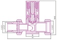 Вентиль Сунержа прямой цилиндр G 1/2" НР х G 3/4" НГ 00-1401-1234