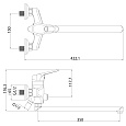 Смеситель Lemark Luna LM4157C универсальный