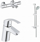 Промо-набор для ванны 3 в 1 Grohe Grohtherm 124422