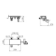 Смеситель Lemark Mista LM6414WG для ванны