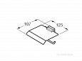 Держатель Roca для туалетной бумаги Rubik 816849024