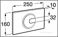 Клавиша для инсталляции Roca PL-4 890098000