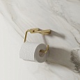 Держатель для туалетной бумаги без крышки, сплав металлов, матовое золото, Iddis Petite, PETG000i43