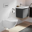 Подвесной унитаз Villeroy & Boch Subway 3.0 с микролифтом, безободковый 4670TS01