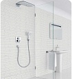 Ручной душ Hansgrohe PuraVida 150 Air 3jet белый/хром 28557400