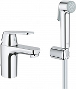 Смеситель для раковины Grohe Eurosmart Cosmopolitan с гигиеническим душем 23125000