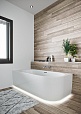 Акриловая ванна Riho DESIRE 184x84 правая +светодиоды с размещением под ванной, B087002005 (BD0500500K00133)