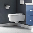 Подвесной унитаз Villeroy & Boch Avento с микролифтом, безободковый 5656RS01