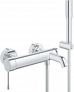 Смеситель для ванны Grohe Essence+ с душевым гарнитуром 33628001