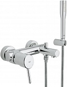 Смеситель для ванны Grohe Concetto с душевым гарнитуром 32212001