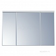 Зеркальный шкаф Aquaton Брук 120 белый 1A200802BC010