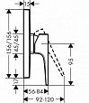 Смеситель для душа Hansgrohe Metropol 32565990