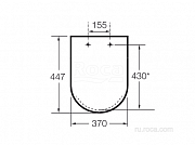 Крышка для чаши Roca Access 801230004