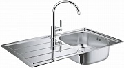 Кухонная мойка со смесителем Grohe K200 86x50 31562SD0