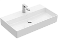 Раковина Villeroy & Boch Memento 4A228LRW stone white, ceramicplus, без перелива