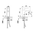 Смеситель Lemark Plus Factor LM1606C для раковины