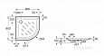 Душевой поддон Roca Easy 800х800 белый, с сифоном 276084000