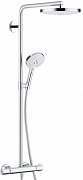 Душевая система Hansgrohe Raindance Select S 240 2 jet Showerpipe хром/белый 27129400