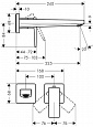 Смеситель для раковины Hansgrohe Metropol 32526000