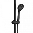 D0108000BL Comfort душевой комплект, ручной душ 1F, стойка 600 мм, черный