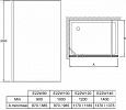 Душевая перегородка Jacob Delafon Contra 120x200 E22WD120-GA